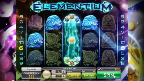 Игровые автоматы для Андроид на деньги - Elementium
