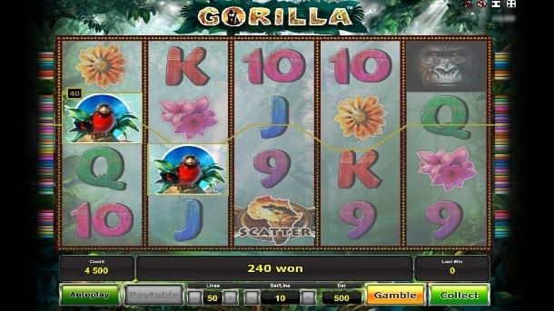 Игровые автоматы для Андроид на реальные деньги - Gorilla