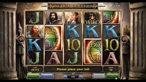 Игровые автоматы на деньги скачать на Андроид - Kingdom of Legend Игровые автоматы на деньги скачать на Андроид - Kingdom of Legend