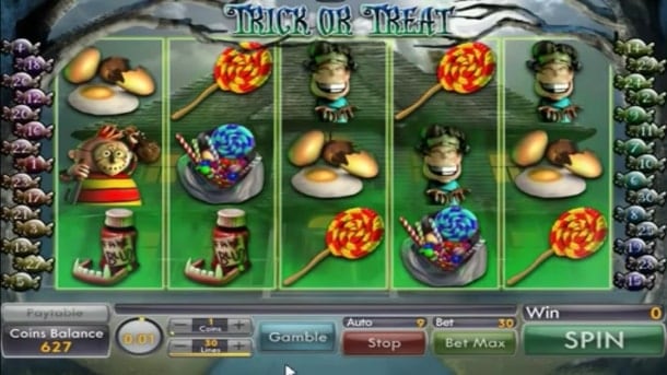 Игровые автоматы для Андроид на реальные деньги - Trick or Treat Игровые автоматы для Андроид на реальные деньги - Trick or Treat