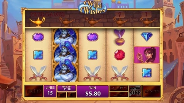 Игровые автоматы на деньги скачать на Андроид - Wild Wishes